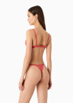 Dámská tanga 163826 3F206 03051 korálové Emporio Armani