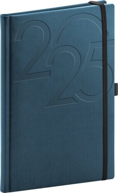 Diář 2025: Ajax modrý, týdenní, 15 21 cm