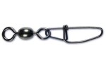 Black Cat Obratlík s karabinkou Cross Lock Swivel Velikost 3/0 70kg 5ks (6173300)