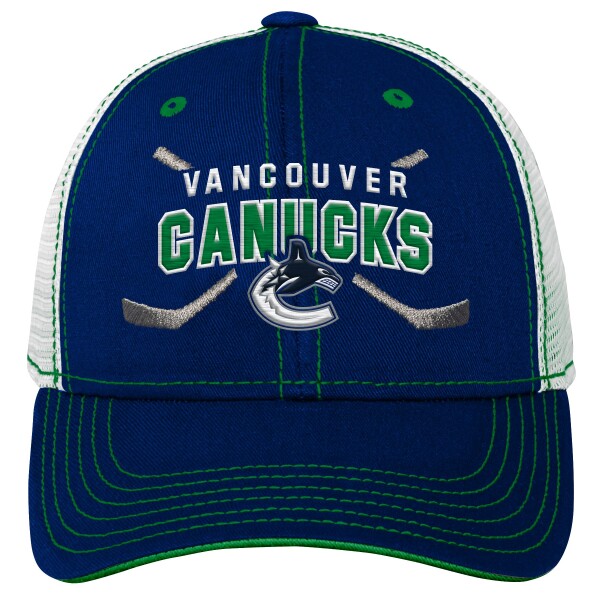 Outerstuff Dětská Kšiltovka Vancouver Canucks Lockup Meshback Adjustable