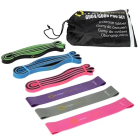 HMS Premium GU04 GU06 Set fitness gum PRO (5907695537536)