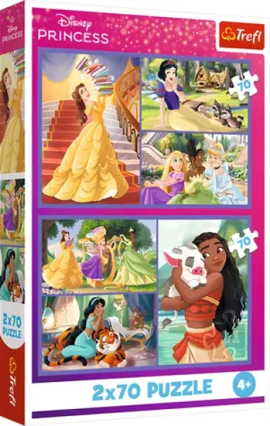 TREFL Puzzle Disney princezny: Pohádkové dny