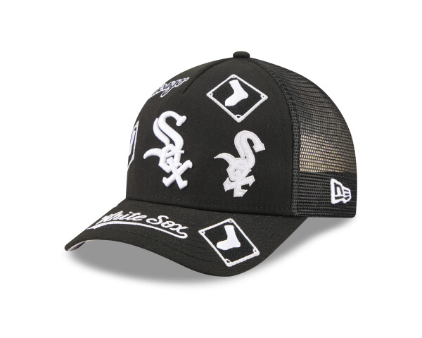 Pánská kšiltovka Chicago White Sox MLB NEW ERA 940MC AF Trucker All Over