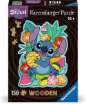 Dřevěné puzzle Disney: Stitch