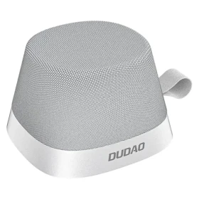 Dudao Y20 stříbrná / Bezdrátový reproduktor / magnetický držák / USB-C / Bluetooth 5.3 (208085)