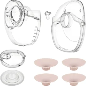 LIONELO Náhradní díly FIDI Free Slim / Náhradní díly / nástavce 17-24 mm / membrána / ventil / nádobka (LOC-FIDI FREE SLIM SPARE PARTS SET)