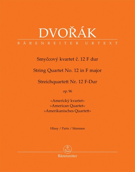 KN Dvořák Antonín - Smyčcový kvartet č. 12 F dur op. 96