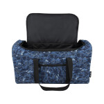 Fitness taška Semiline A3032-4 Navy Blue Camo 33 cm x 60 cm x 30 cm