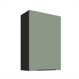 Horní skříňka Aria 60 G-90 1F Barva korpusu: Černá, Barva dvířek: SA - Aquamarine AFM