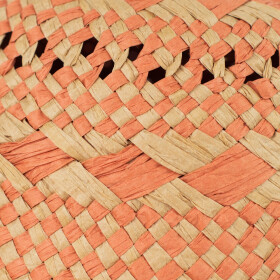 Unisex plážový klobouk cz21146-1 Béžovo-oranžová - Art Of Polo UNI béžová-oranžová