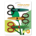 Fiskars Kidzors Sada dětských tvarových nůžek zvířata z mokřadů 3 ks