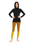 Dámské triko dlouhý rukáv ICEBREAKER Wmns 260 Tech LS Turtleneck, Black velikost: L