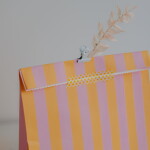 Eulenschnitt Papírový sáček Dots and Stripes 27 × 21 cm – set 6 ks, multi barva, papír