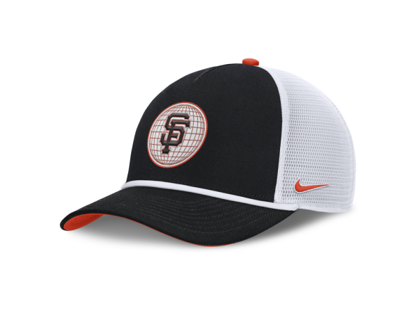 Nike Pánská kšiltovka San Francisco Giants MLB Primetime Dri-Fit Rise Structured 5 Panel Trucker Cap Velikost: L/X
