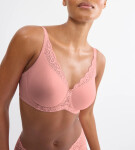 Dámská podprsenka Amourette W01 - RED - růžová 00BE - TRIUMPH CHERRY ROSE 85F