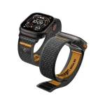 Spigen Athlex Air 2 Active Band řemínek pro Apple Watch 49mm/46mm/45mm/44mm černo-oranžová (AMP10607)