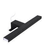 Mereo Led koupelnové osvětlení nad zrcadlo, černá, 40 cm, 7 W, 455 lm, 4000 K, IP44, 230 V CN700B40