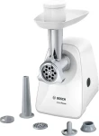 BOSCH MFW2520W bílá / Mlýnek na maso / 1500 W / mlecí desky 4 a 8 mm / nástavce na klobásy a kebbe (MFW2520W)