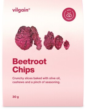 Vilgain Chipsy z červené řepy – 30 g