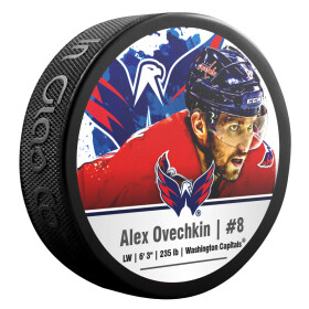 Inglasco / Sherwood Puk Washington Capitals Alex Ovechkin #8 NHLPA