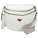 Stylová dámská koženková ledvinka Fima, bílá