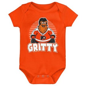 Outerstuff Dětské body Philadelphia Flyers NHL Mascot Pride Ss Creeper Velikost: 24 měsíců