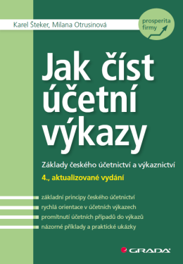 Jak číst účetní výkazy - Karel Šteker, Milana Otrusinová