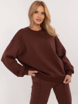 Mikina CLM BL 1280.22 hnědá XL