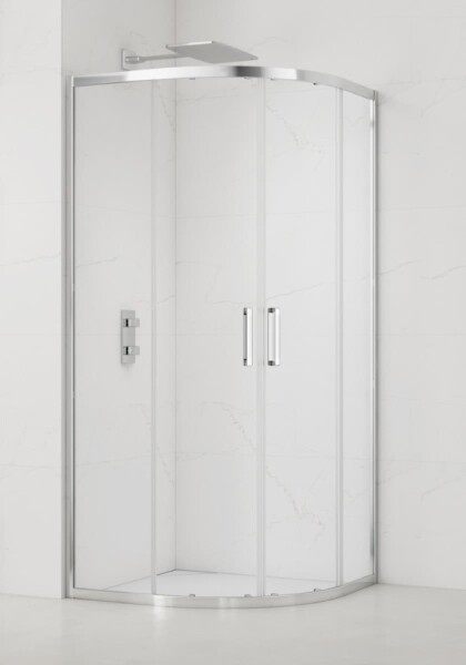 Sprchový kout čtvrtkruh 90x90 cm SAT TEX SIKOTEXS90CRT SIKOTEXS90CRT