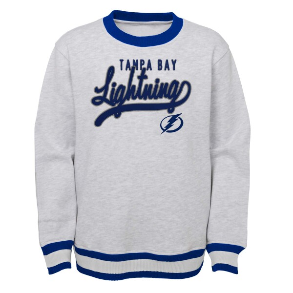 Outerstuff Dětská mikina Tampa Bay Lightning NHL Legends Crew Neck Pullover Velikost: Dětské S (6 - 9 let)