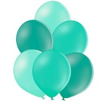 Mix tyrkysových balonků 10 kusů Balonkycz Mix tyrkysových balonků 10 kusů Balonkycz