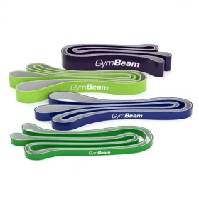 Sada odporových gum DuoBand - GymBeam (multicolor) (36322-1-mix)