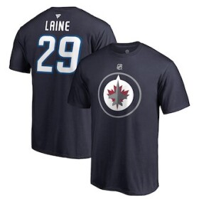 Fanatics Pánské Tričko #29 Patrik Laine Winnipeg Jets Stack Logo Name Number Velikost: