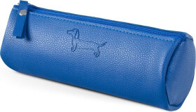Penál etue válcová Sausage Dog dark blue 7x20cm