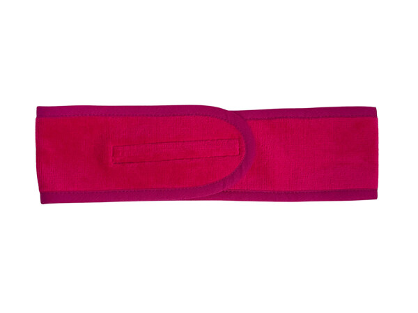 Wellness čelenka MaryBerry do sauny, malinová