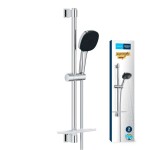 GROHE - Vitalio Comfort Set sprchové hlavice, hadice a tyče s poličkou, 2 proudy, chrom 26929001