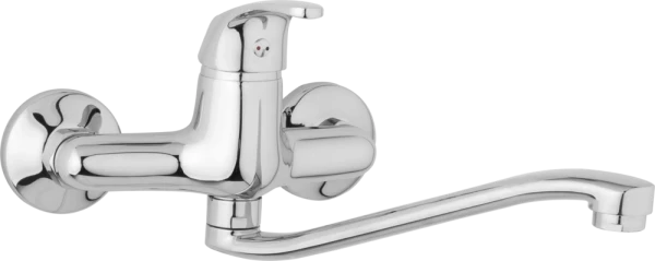 JB Sanitary Nástěnná dřezová a umyvadlová baterie SLIM, rozteč 150 mm, S ramínko 250 mm A10 35 20