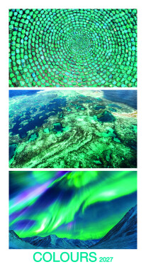 Nástěnný kalendář 2027 Graspo Colours
