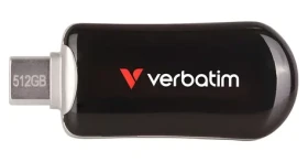 Verbatim Plectra 512GB černá / Flash disk / USB-C 3.2 Gen 1 / až 100 MB/s