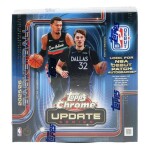 2025-2026 NBA karty Topps Chrome Update Basketball Mega Box