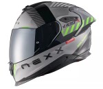 Helma na moto Nexx Y.100R Fade gray - M / šedá