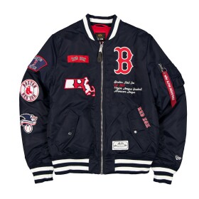 New Era Pánská bunda Boston Red Sox MLB Alpha Industries MA-1 Bomberjacke Velikost: 2XL