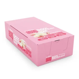 ASAP 50% Protein Bar – GymBeam (jahoda, 24 x 50 g) (104614-4-24x50g-strawberry)