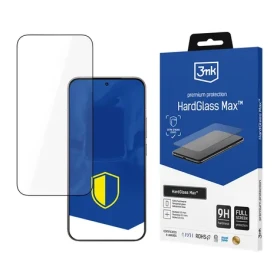 3mk HardGlass Max černá / Tvrzené sklo / Xiaomi 15T 5G a 15T Pro 5G / 9H / 0,3 mm