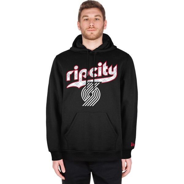 New Era Pánská mikina Portland Trail Blazers NBA 2024 City Edition Hoodie Velikost: S