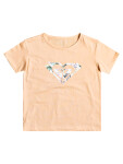 Roxy DAY AND NIGHT PRINT APRICOT ICE dětské tričko krátkým rukávem 10/M