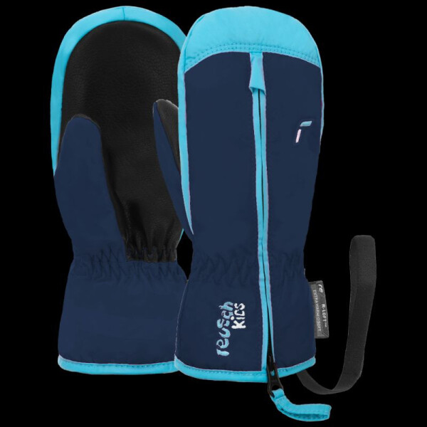 REUSCH dětské nepromokavé zimní rukavice Ben Mitten s jedním prstem tmavě modré (62/85/408/4503) II
