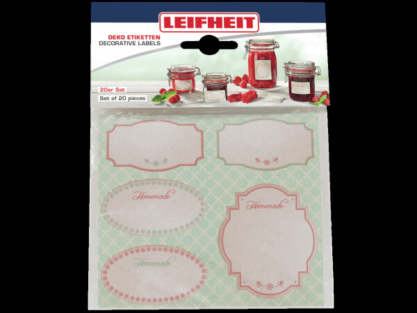 Leifheit dekorační štítky pastelové 03217