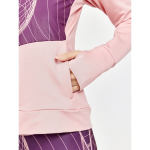 Dámská funkční bunda Craft ADV Charge Růžová s fialovou S