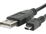 Sharkoon USB-A - Mini USB-B černý / Propojovací kabel / USB 2.0 / 3 m (4044951015580)